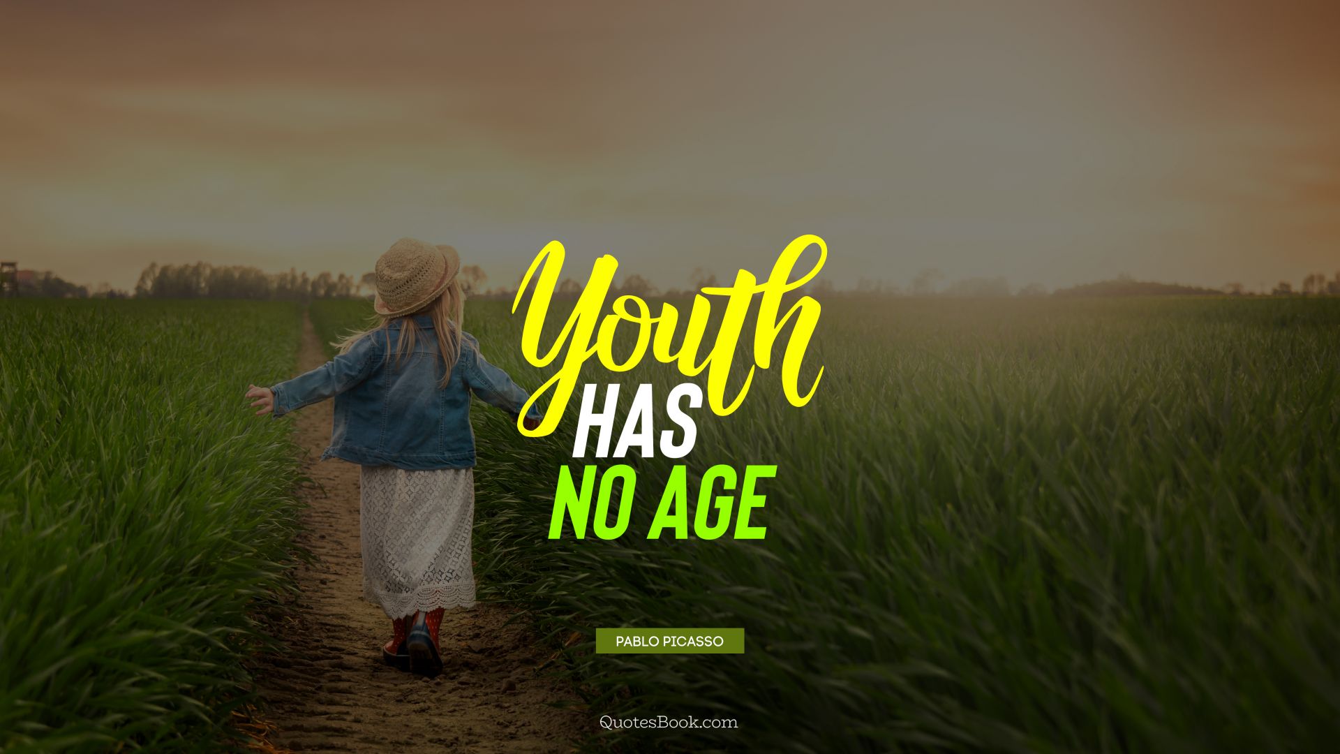 Youth has no age. - Quote by Pablo Picasso