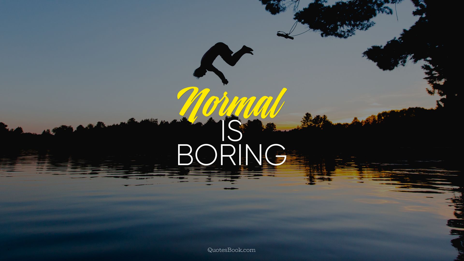 Normal is boring
