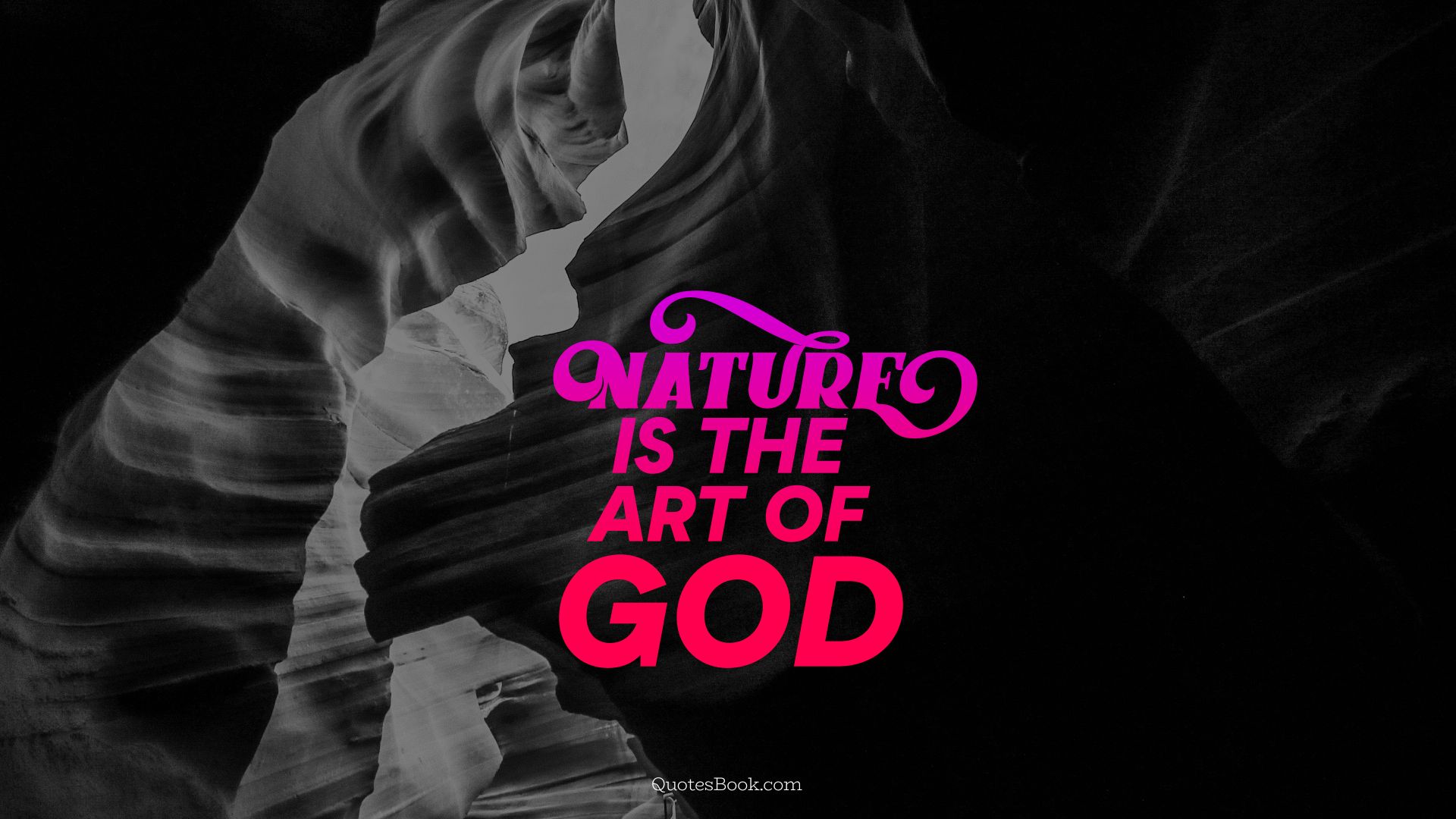 Nature is the art of god