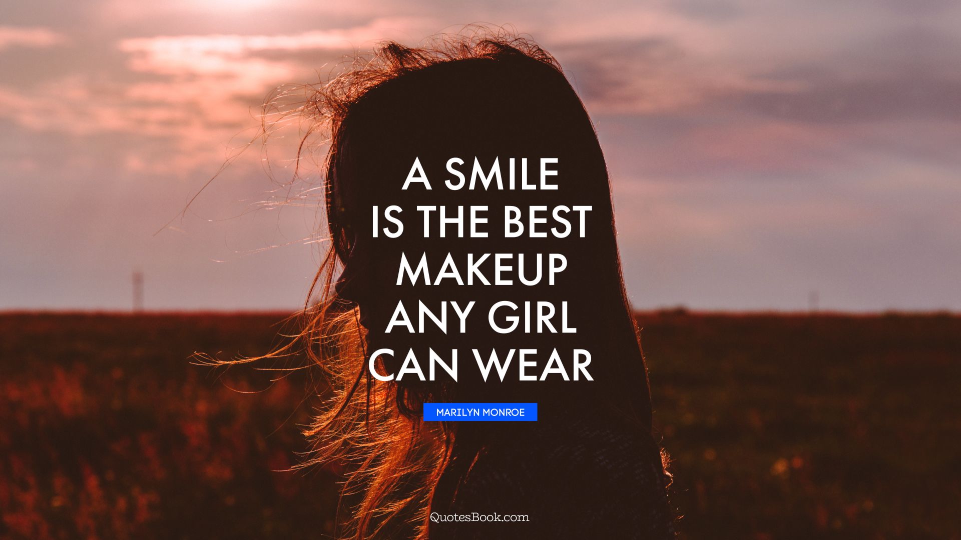 A smile is the best makeup any girl can wear. - Quote by Marilyn Monroe