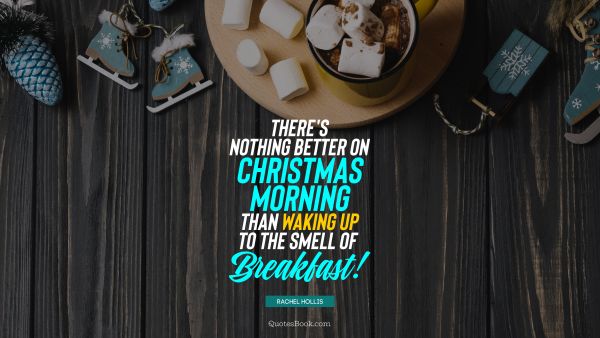 There's nothing better on Christmas morning than waking up to the smell of breakfast! 