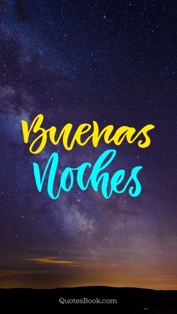 Buenas noches