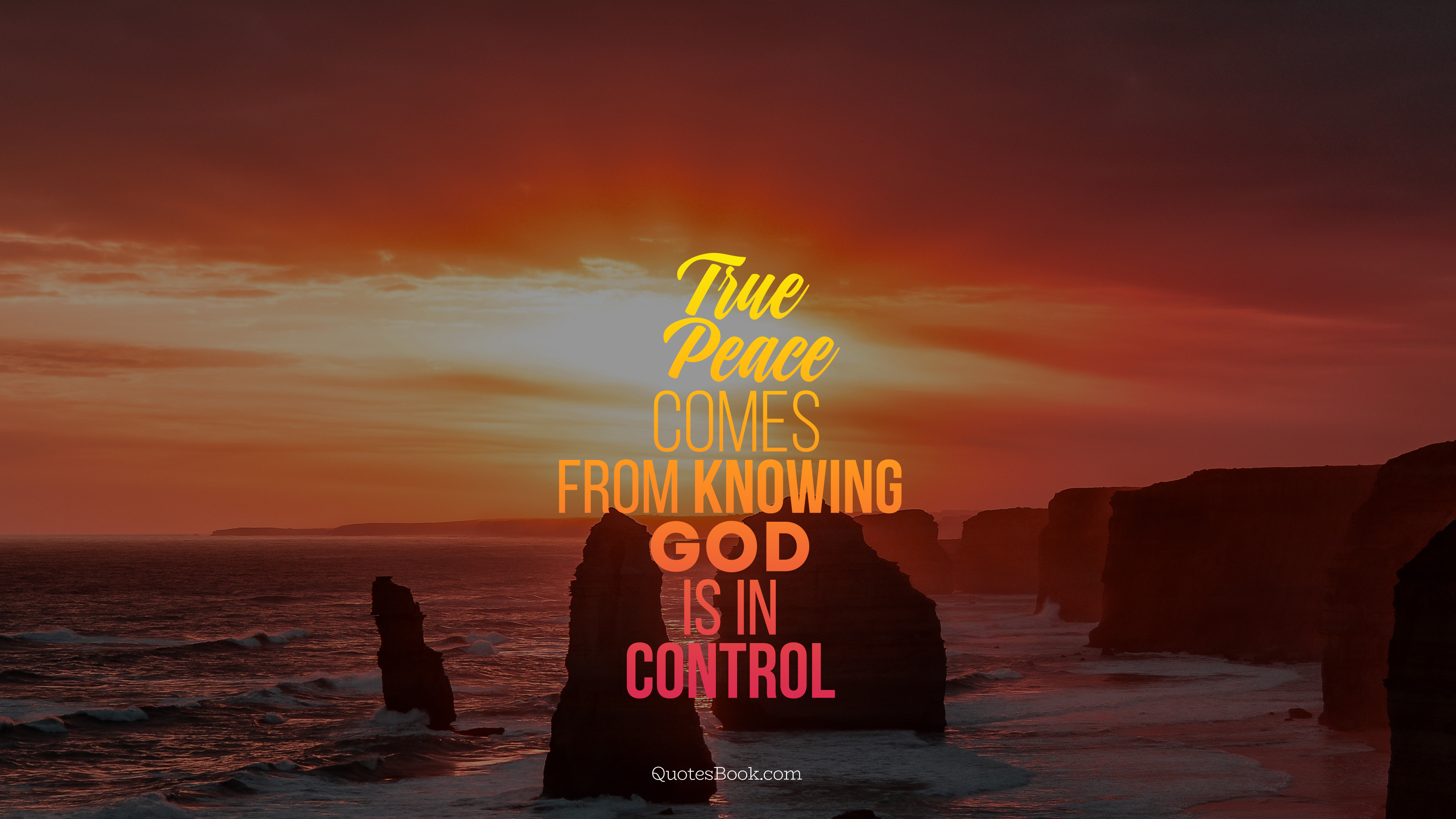 true peace comes from knowing god is in control 3840x2160 1707