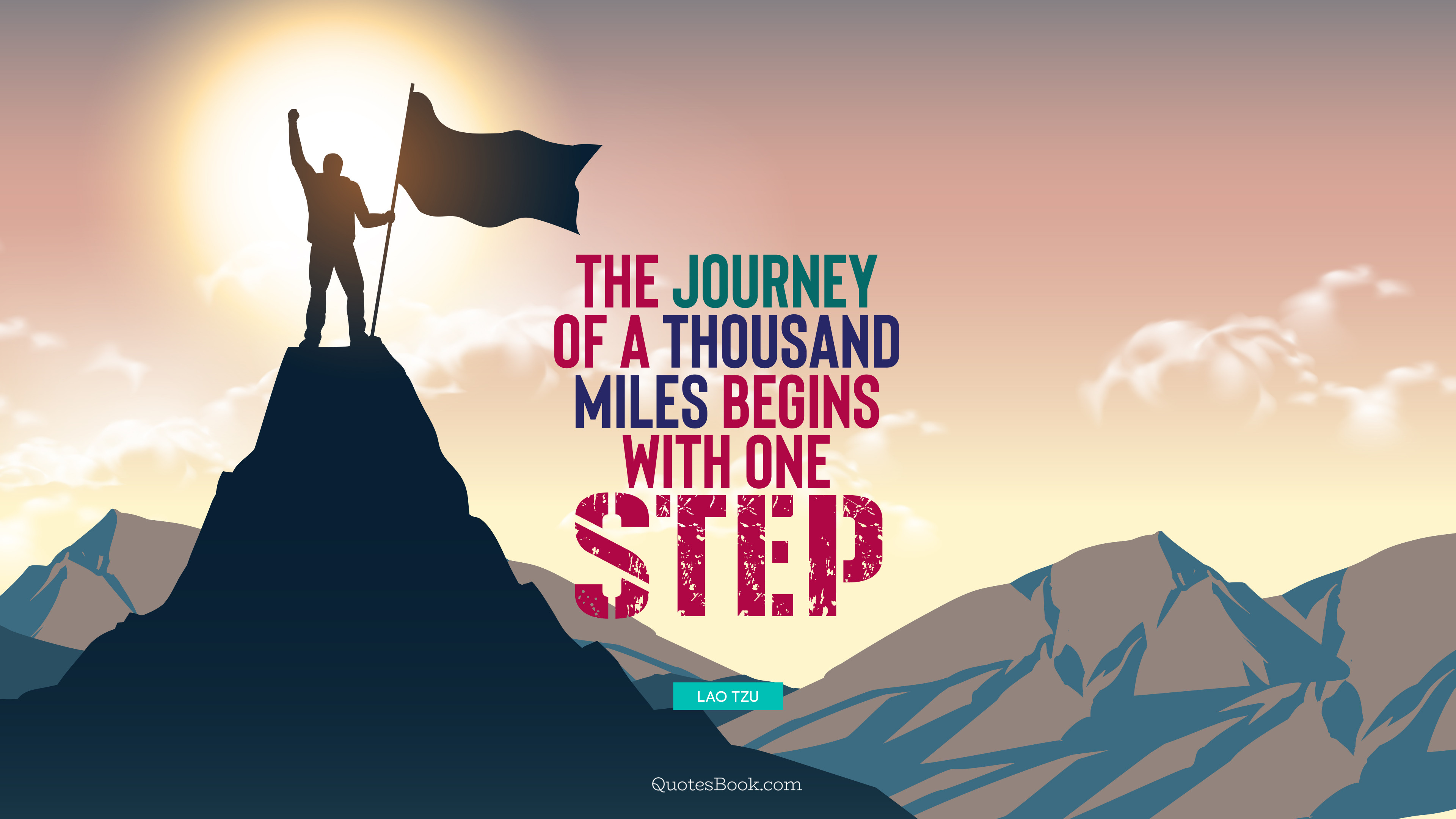 the greatest journey begins with a single step
