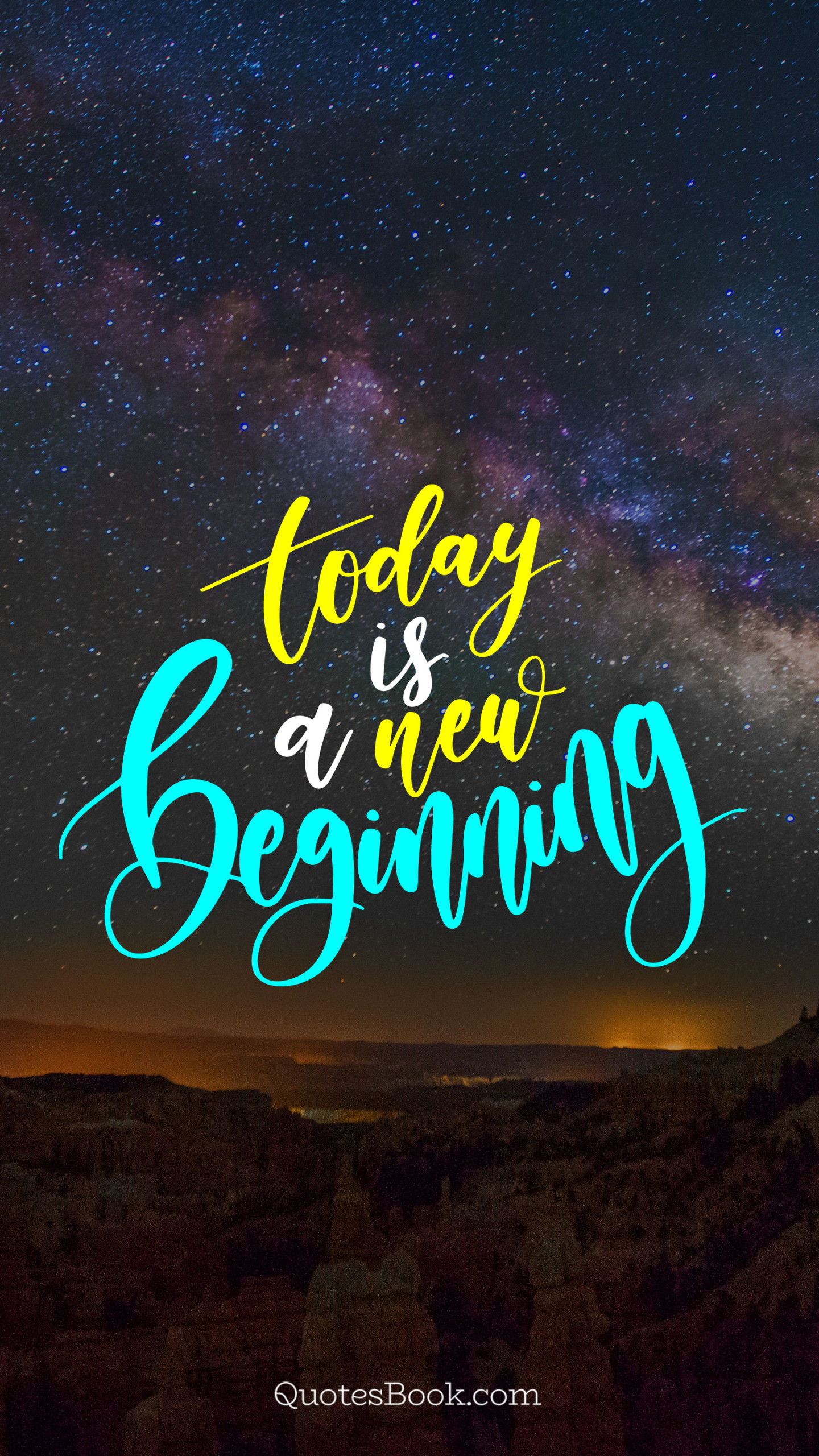 Today is a new beginning - QuotesBook